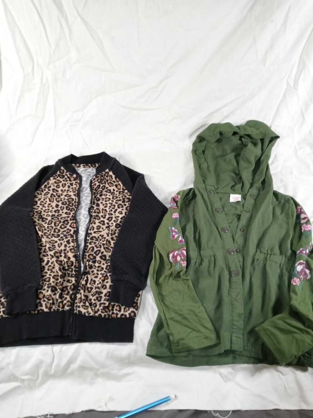 Wonder Nation Girls Cute Jacket Zip Up/ Button Kids Clothes Bundle in Great Cond
